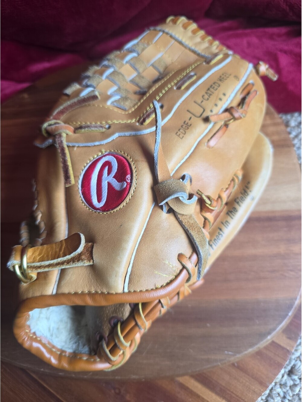 Rawlings RBG36 Glove Dale Murphy Deep Well Pocket 12 1/2 Inch Fastback RHT Clean
